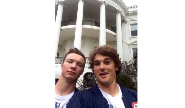 Nick Goepper visits White House with Team&nbsp;USA