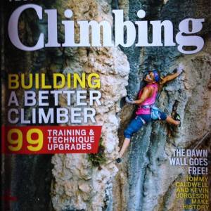 Climbing Mag cover