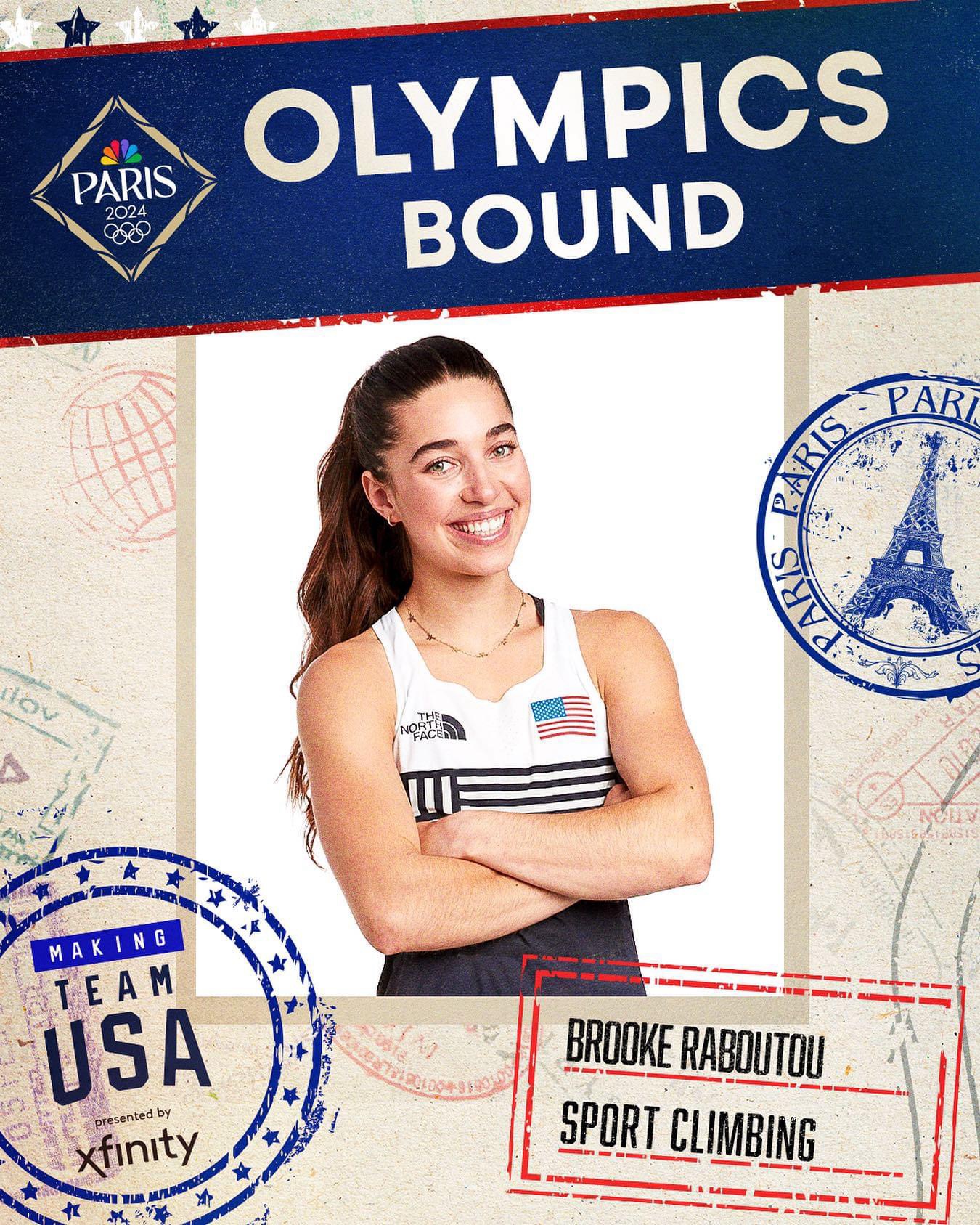 Brooke Raboutou qualifies for the Paris Olympic Games! – Sports ...