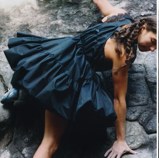 The North Face ambassador,Brooke Raboutou, featured in fashion&nbsp;campaign