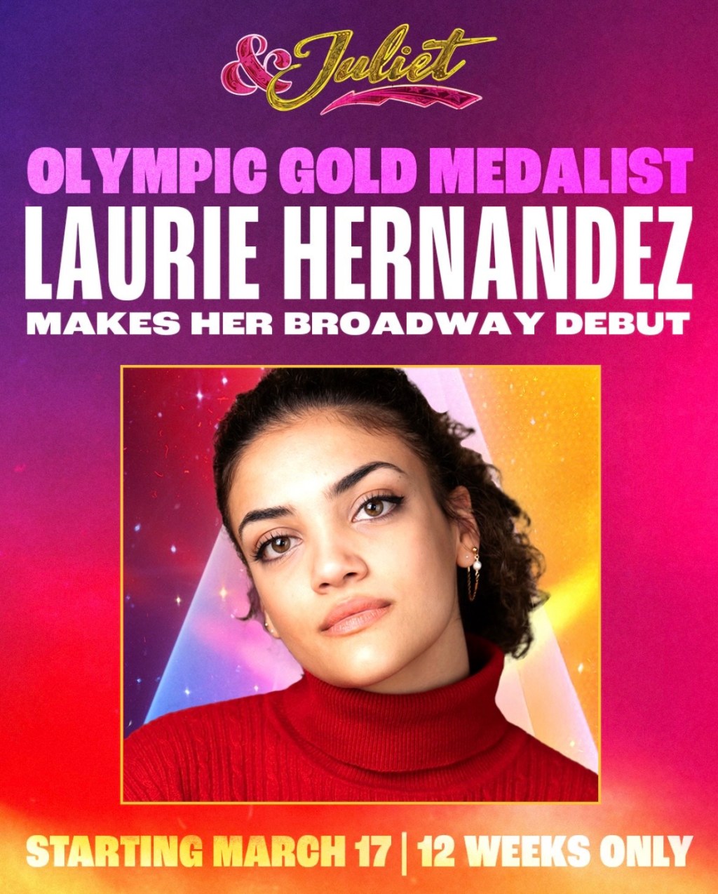 Laurie Hernandez set to make her Broadway&nbsp;debut!
